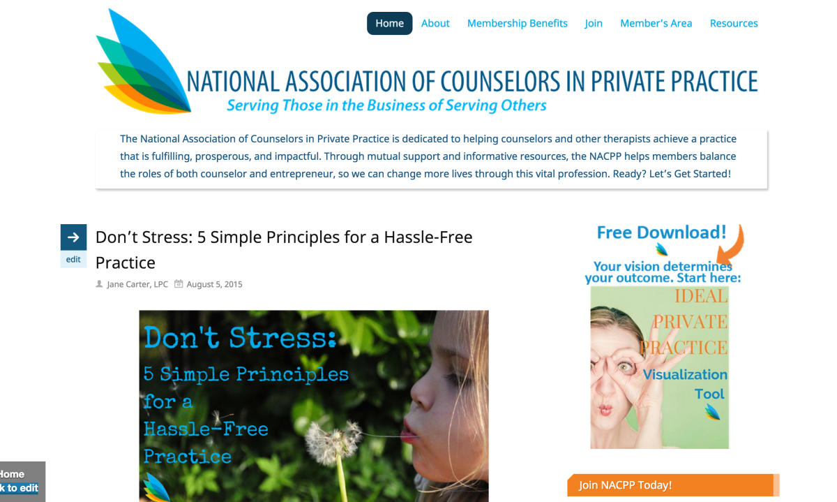 National Association of Counselors in Private Practice